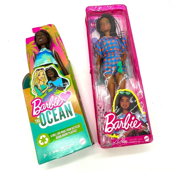 Barbie Toys Barbie Doll Fashionistas 72 Barbie Loves The Ocean